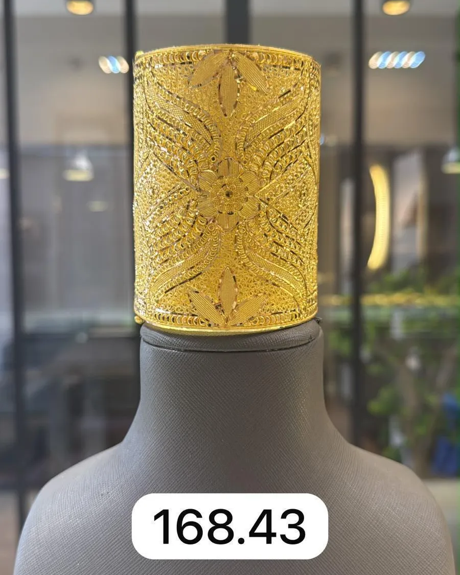 Bileklik — 14 ayar altın, 168,43 g