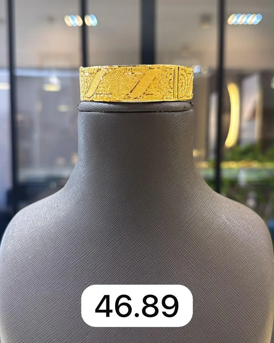 Bileklik — 14 ayar altın, 46,89 g