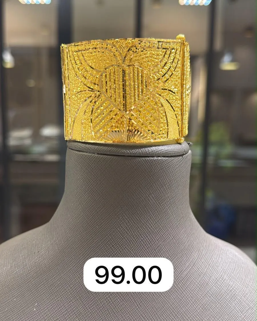 Bileklik — 14 ayar altın, 99 g