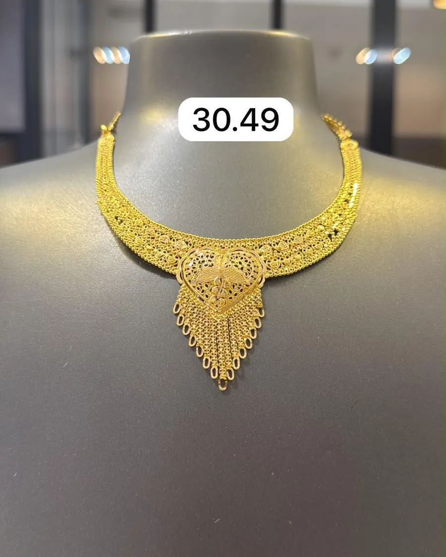 Kolye — 14 ayar altın, 30,49 g