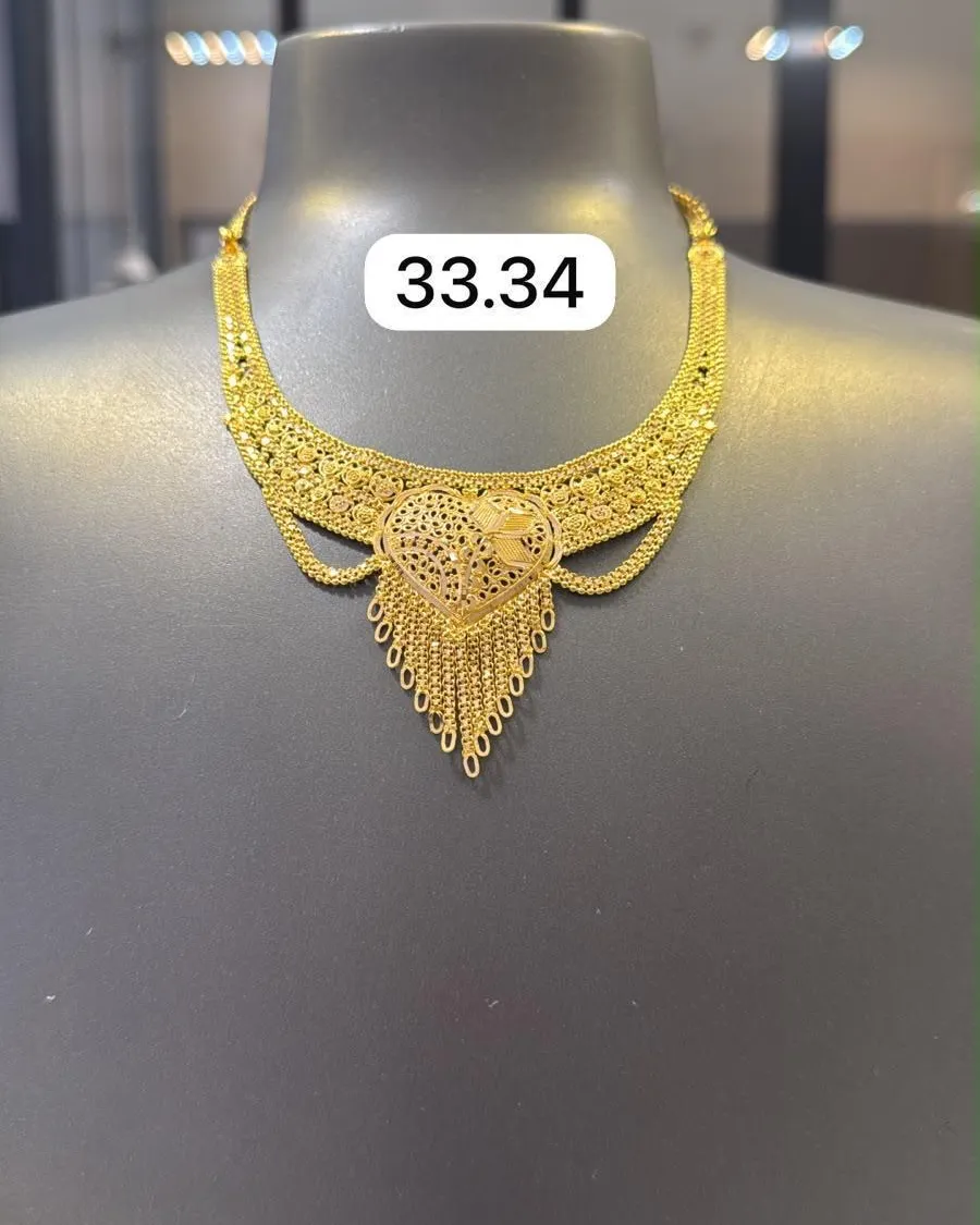 Kolye — 14 ayar altın, 33,34 g