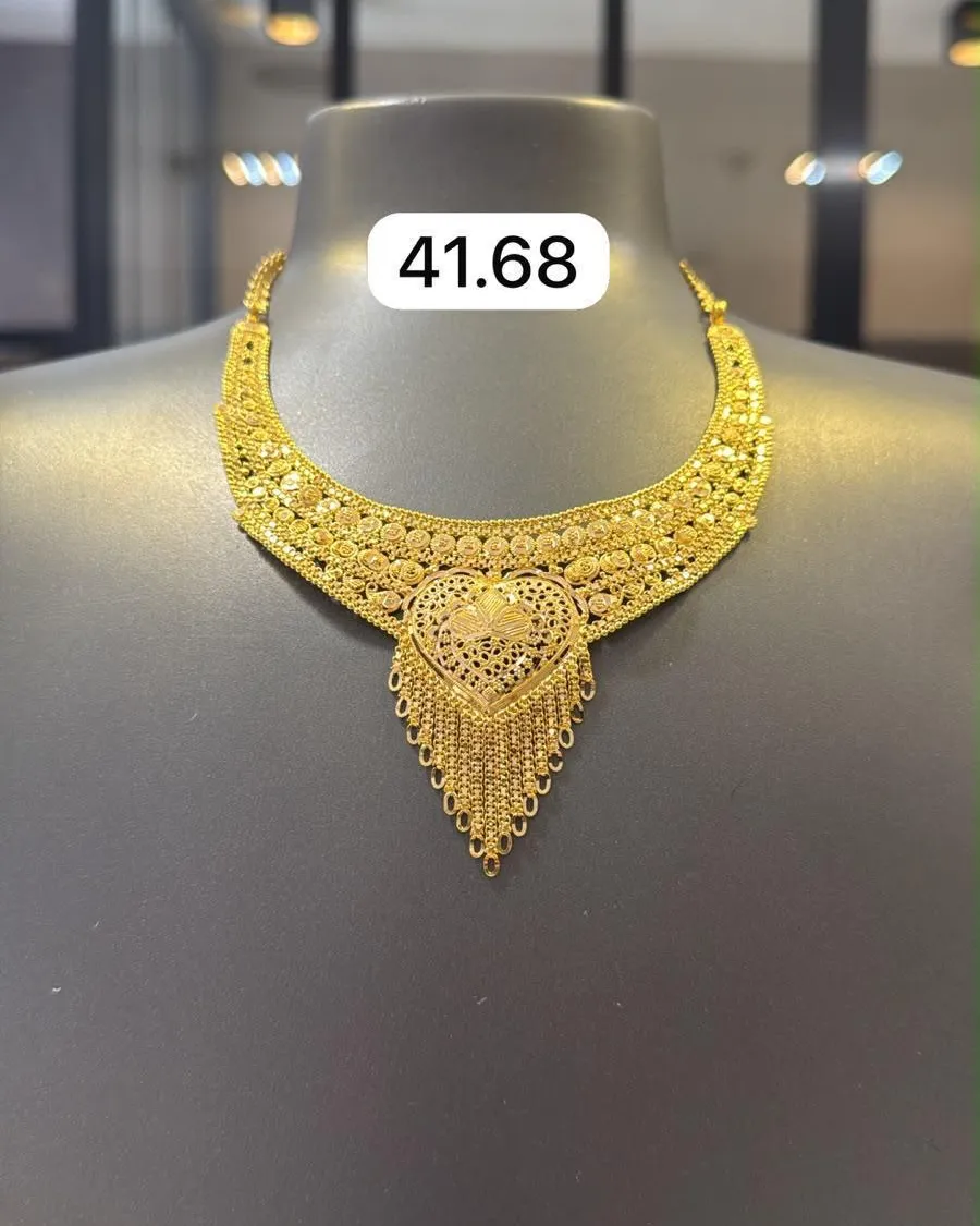 Kolye — 14 ayar altın, 41,68 g