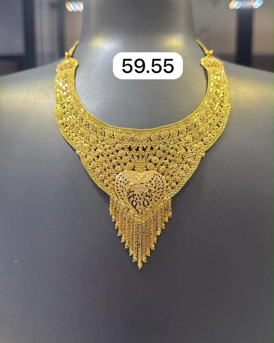 Kolye — 14 ayar altın, 59,55 g