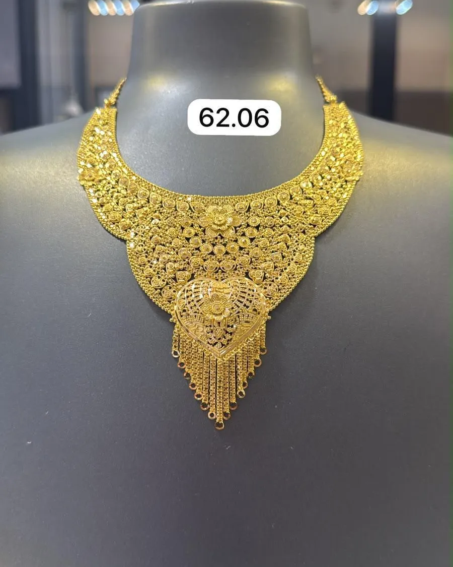 Kolye — 14 ayar altın, 62,06 g