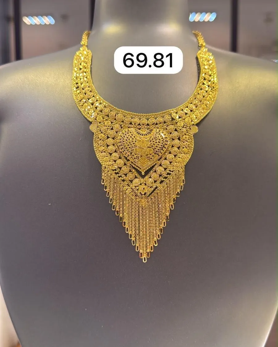 Kolye — 14 ayar altın, 69,81 g
